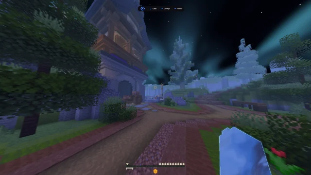 In game — watermark & ambience